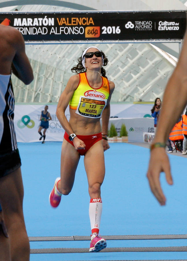 Imágenes del Maratón de Valencia