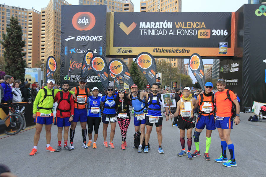 Imágenes del Maratón de Valencia