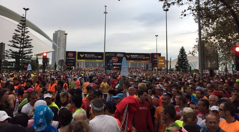 Imágenes del Maratón de Valencia