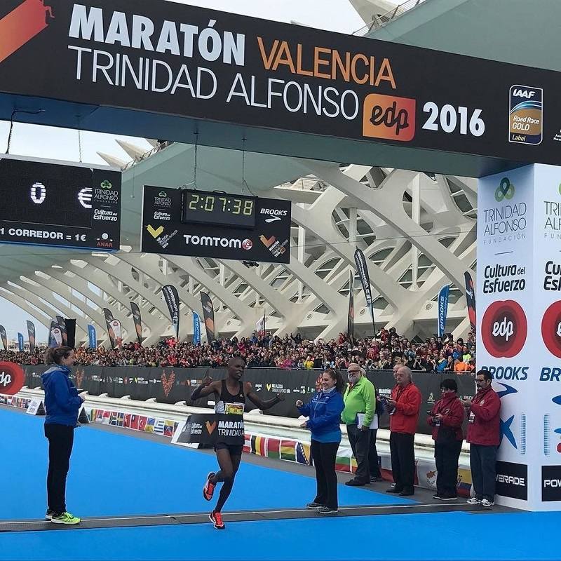 Imágenes del Maratón de Valencia