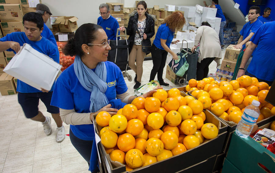 INPAVI Alicante reparte más de 25 toneladas de alimentos