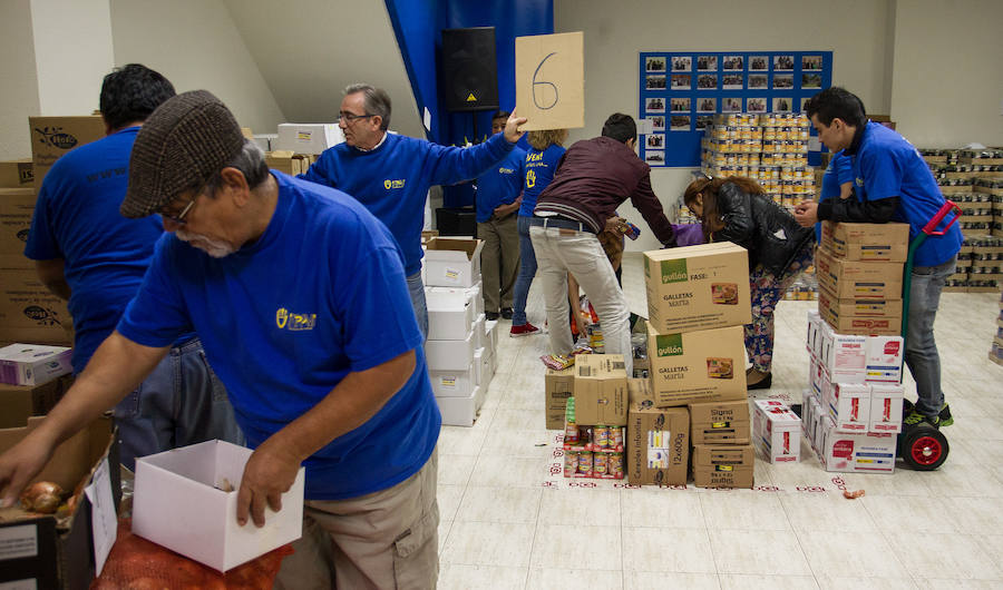 INPAVI Alicante reparte más de 25 toneladas de alimentos