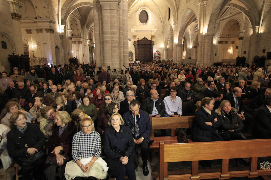 Fotos de la misa por Rita Barberá en la Catedral de Valencia