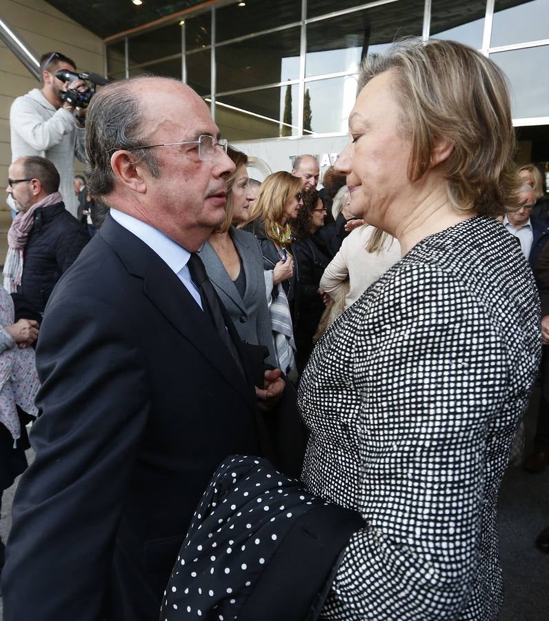 Fotos del funeral de Rita Barberá en el Tanatorio de Valencia