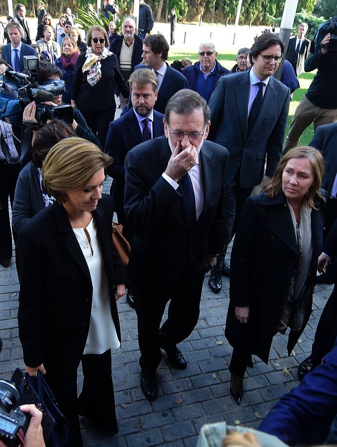 Fotos del funeral de Rita Barberá en el Tanatorio de Valencia