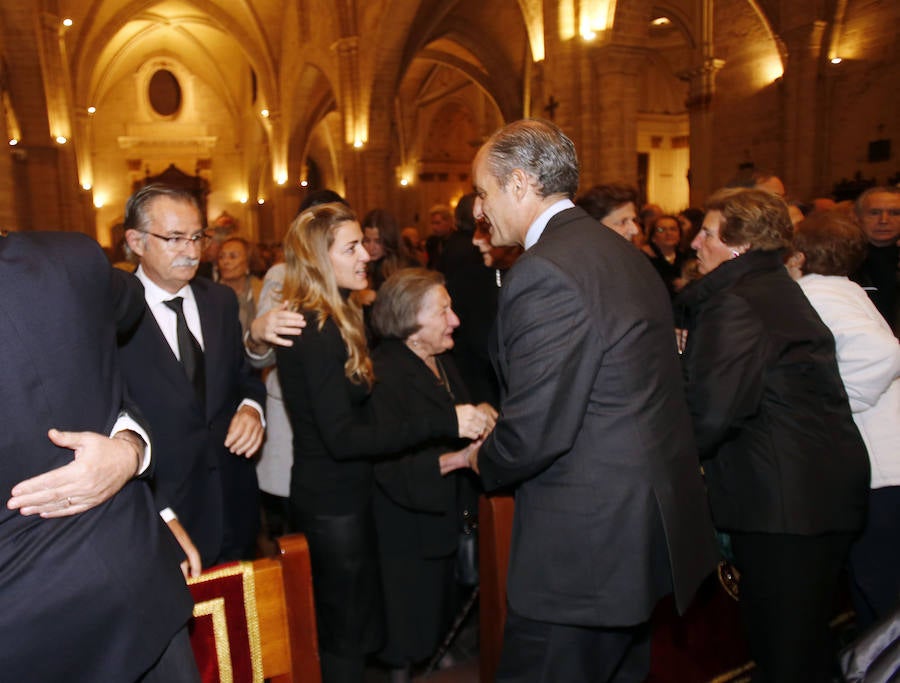 Fotos de la misa funeral por Rita Barberá