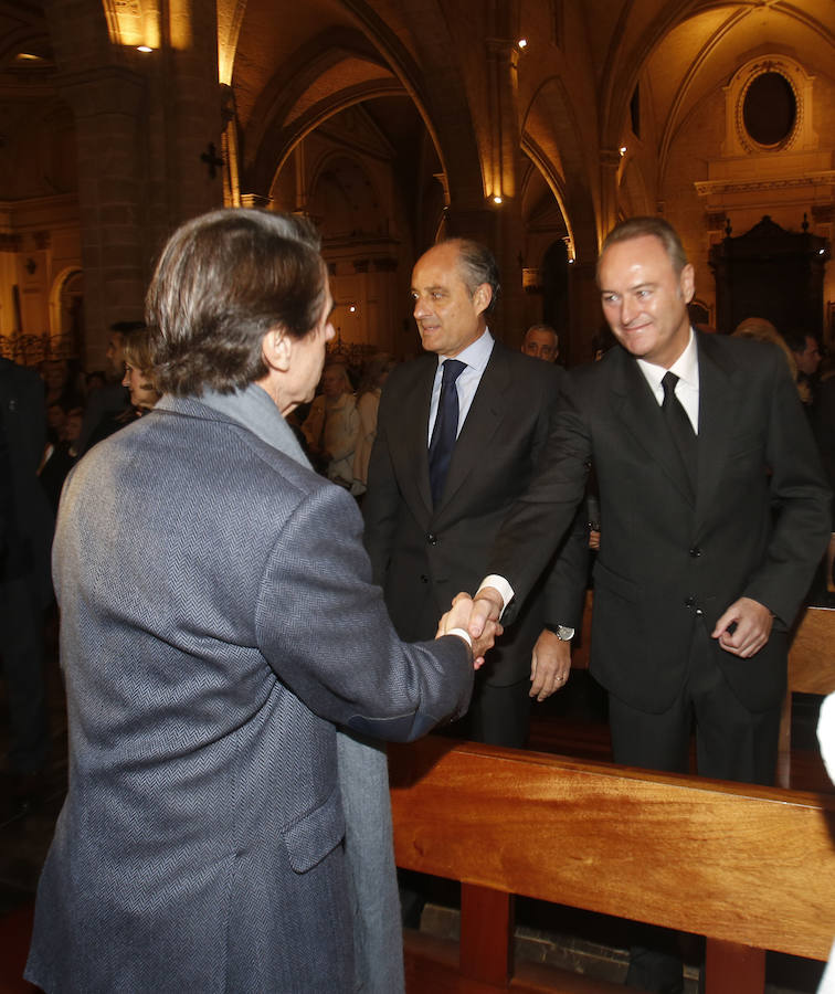 Fotos de la misa funeral por Rita Barberá