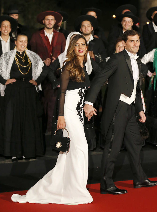 Fotos de Iker Casillas y Sara Carbonero con los Reyes en Portugal