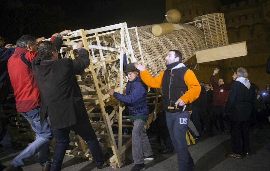 Fotos de la celebración del nombramiento de las Fallas como Patrimonio Inmaterial de la Humanidad por la Unesco