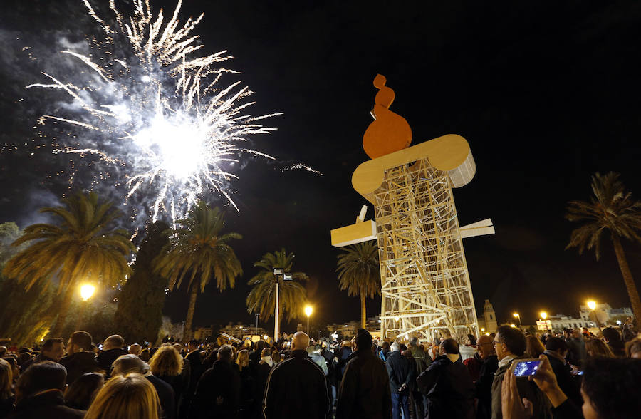 Fotos de la celebración del nombramiento de las Fallas como Patrimonio Inmaterial de la Humanidad por la Unesco