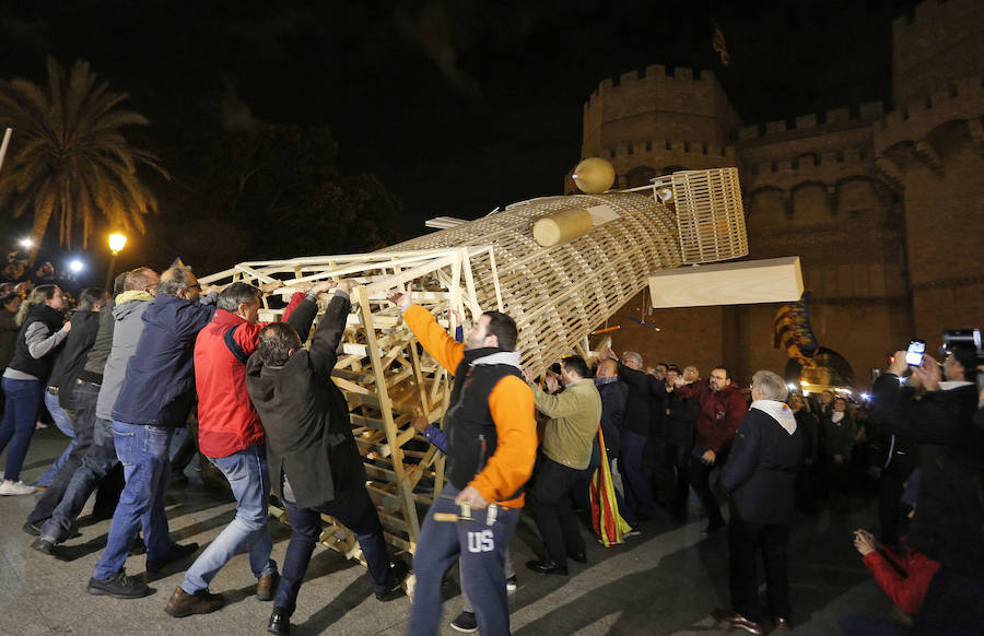 Fotos de la celebración del nombramiento de las Fallas como Patrimonio Inmaterial de la Humanidad por la Unesco