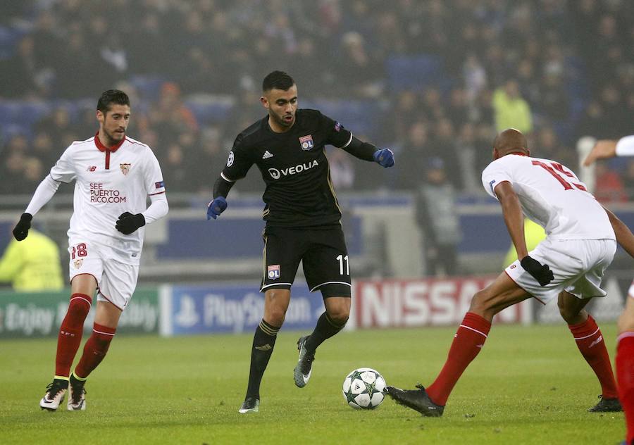 Las mejores imágenes del Lyon-Sevilla