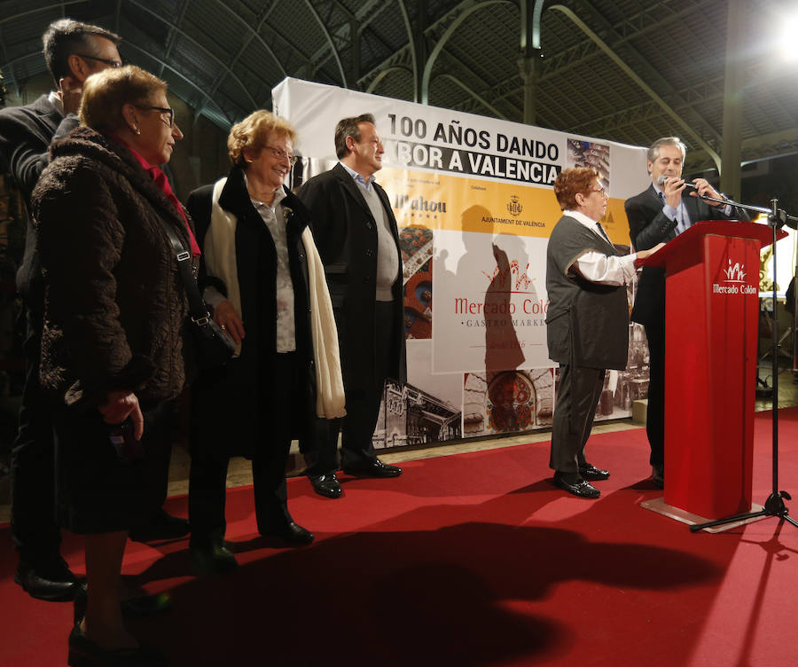 Fotos del acto conmemorativo del 100 Aniversario de la inauguración del Mercado de Colón