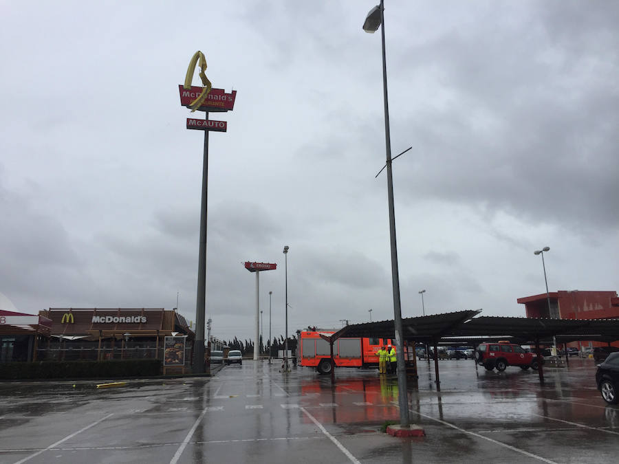 Temporal en Cullera.