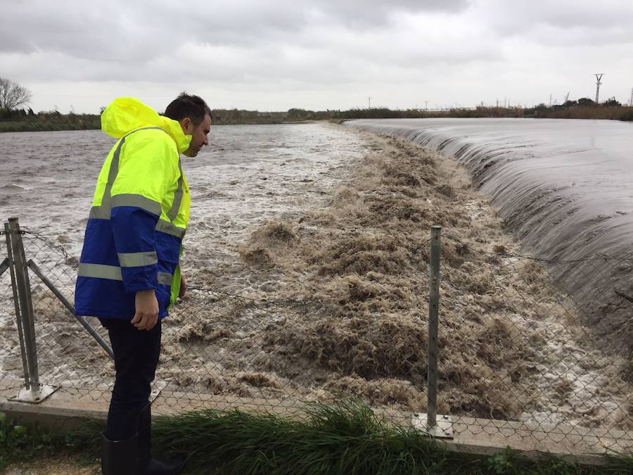 Temporal en Cullera. 