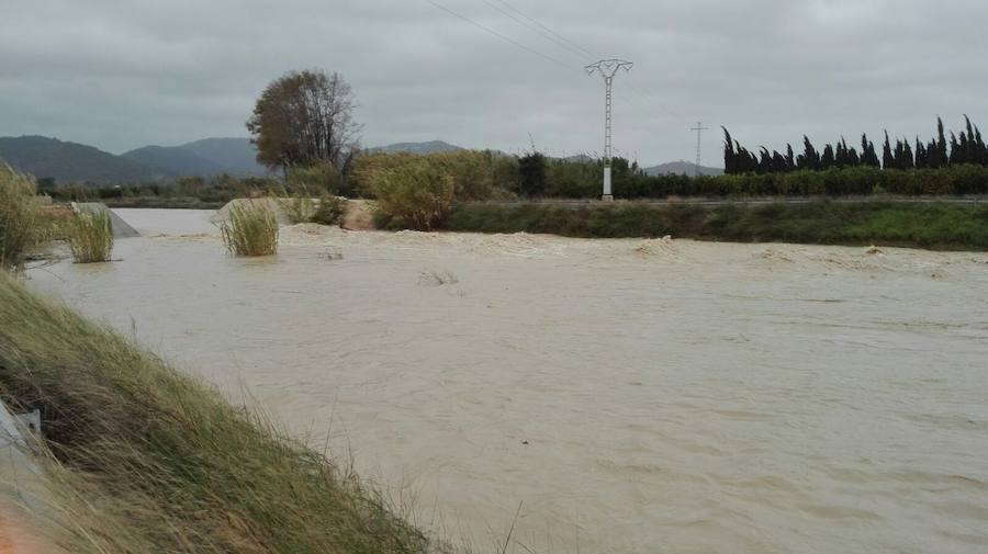 Río Gallinera a su paso por Oliva.