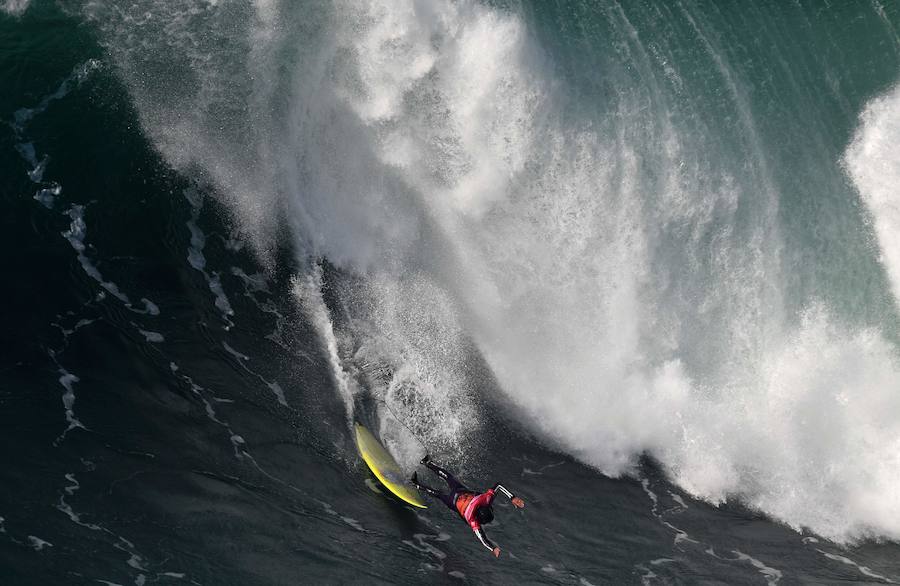 Fotos de Nazare, el mejor lugar del mundo para surfear