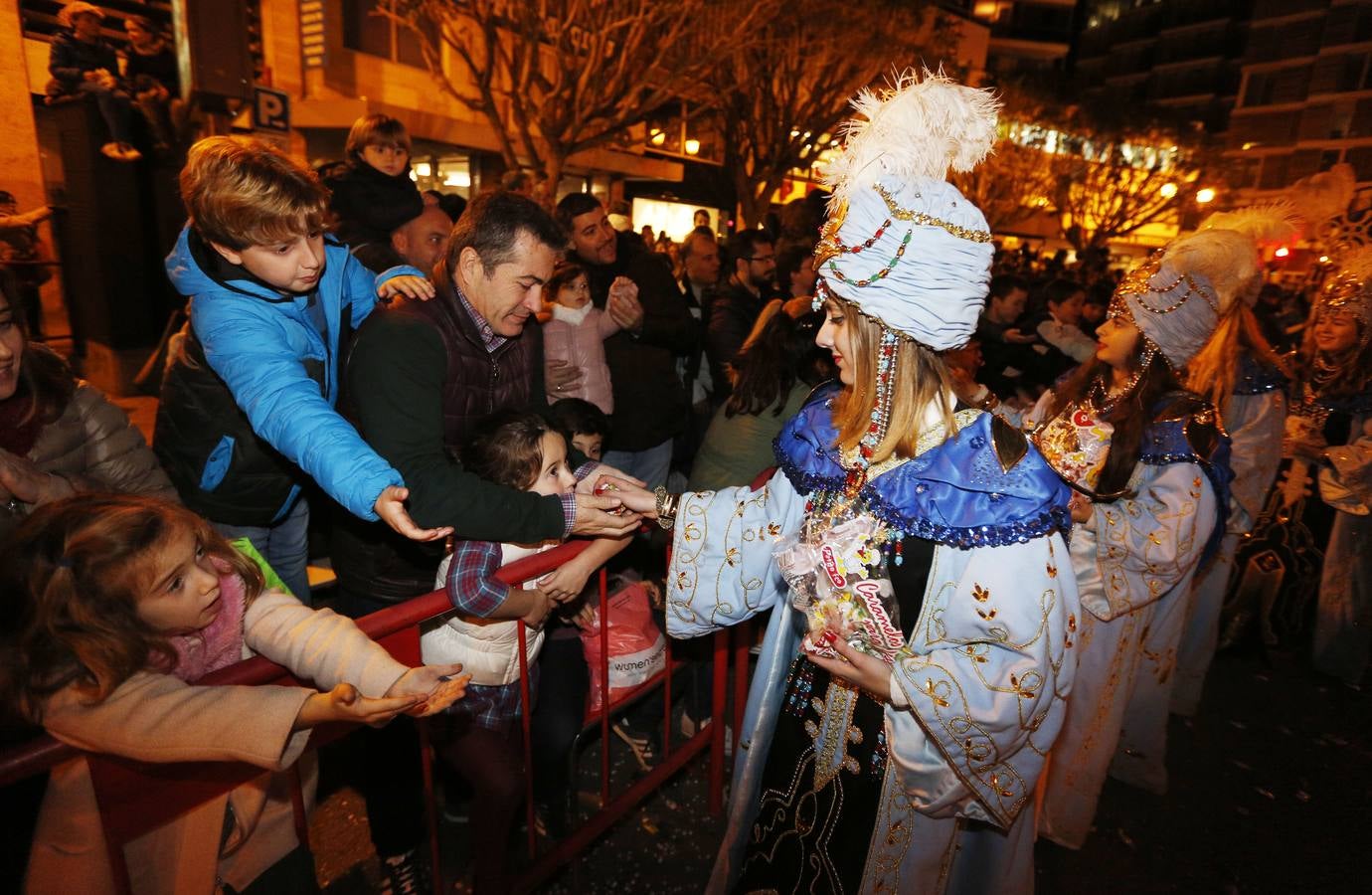 Fotos de la Cabalgata de Reyes de Valencia 2007