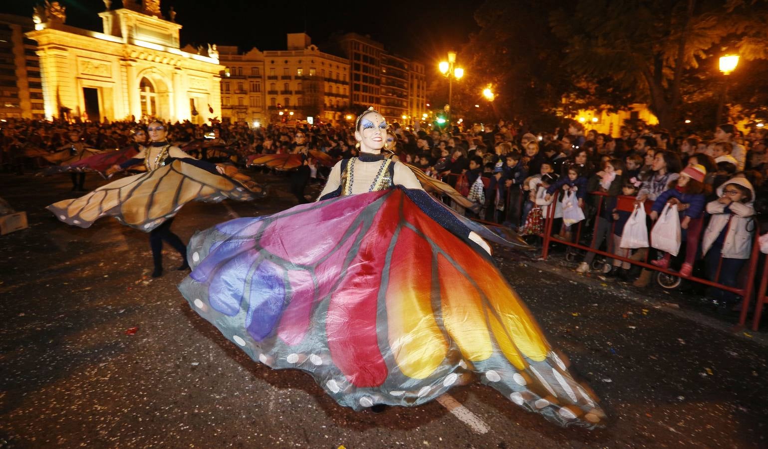 Fotos de la Cabalgata de Reyes de Valencia 2007