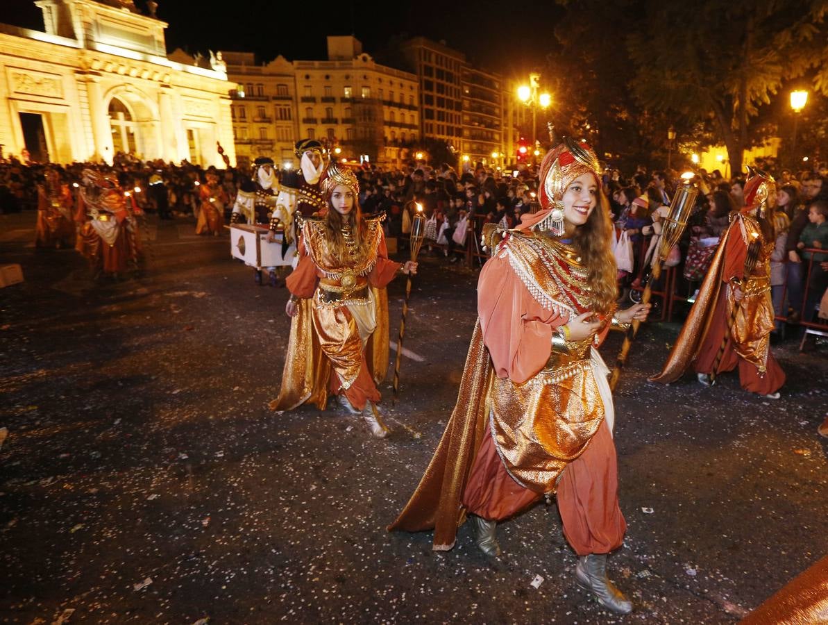 Fotos de la Cabalgata de Reyes de Valencia 2007