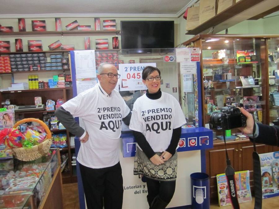 Un estanco de Orihuela repite dando suerte en El Niño