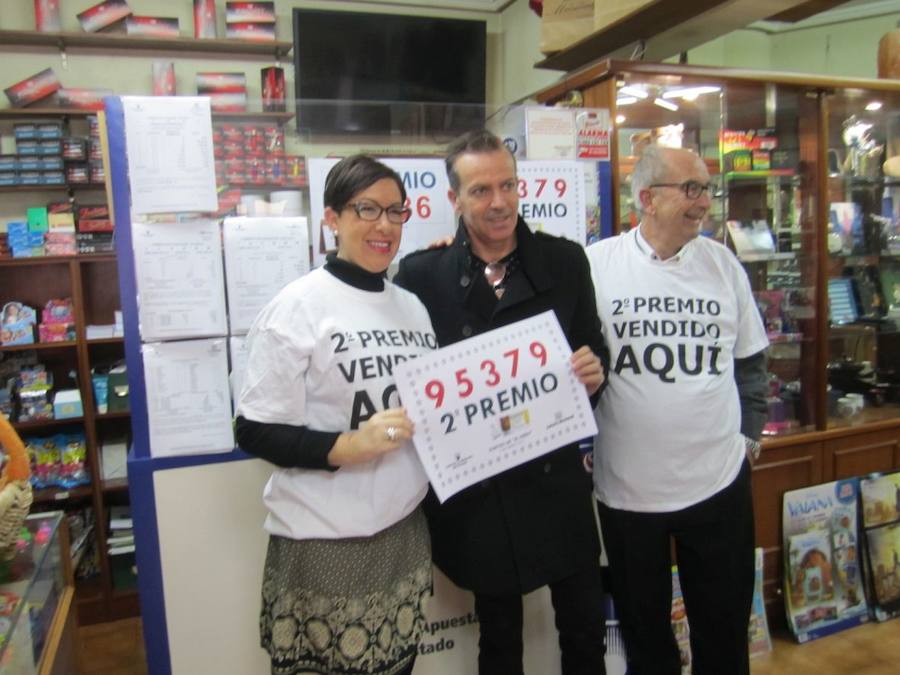 Un estanco de Orihuela repite dando suerte en El Niño