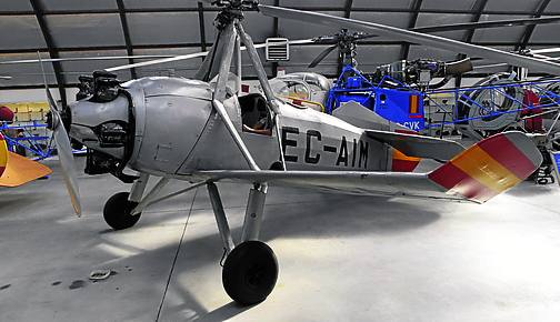 Autogiro de Juan de La Cierva. 