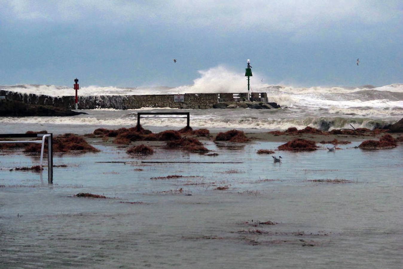 Temporal en Xàbia y Dénia en enero