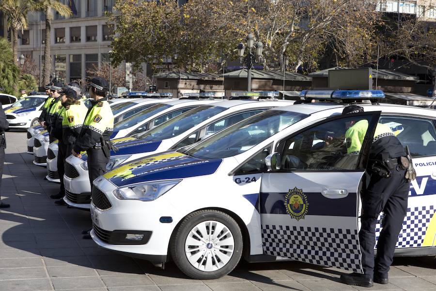 Fotos de los nuevos coches de la Policía Local de Valencia