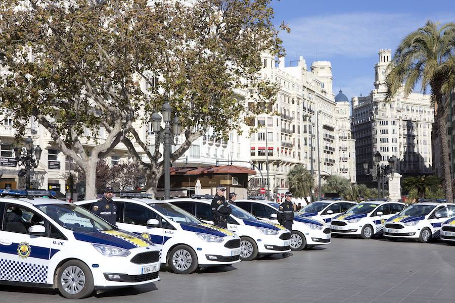 Fotos de los nuevos coches de la Policía Local de Valencia