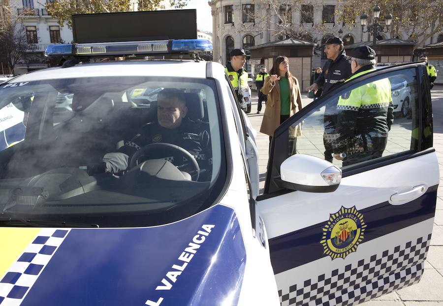 Fotos de los nuevos coches de la Policía Local de Valencia