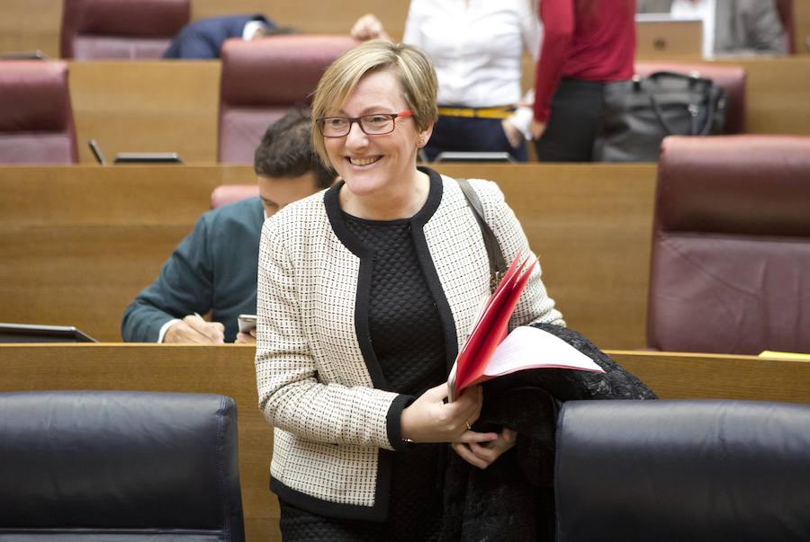 Fotos del pleno de Les Corts