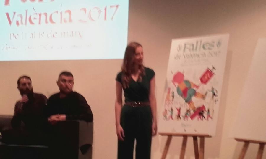 Fotos de la presentación de los carteles de Fallas 2017