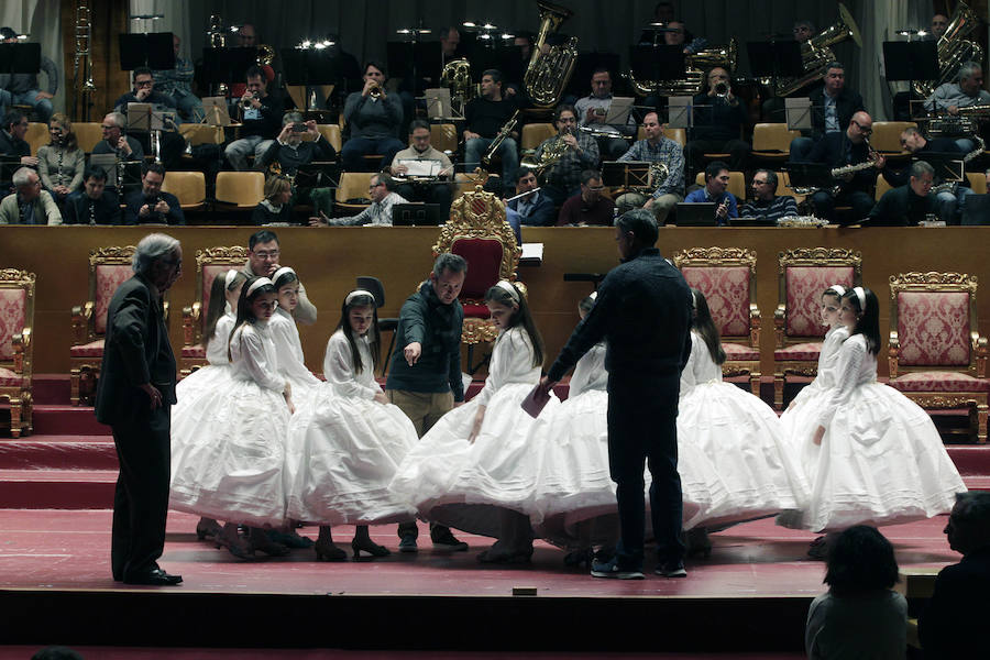 Fotos de los ensayos de las proclamaciones de las falleras mayores de Valencia 2017