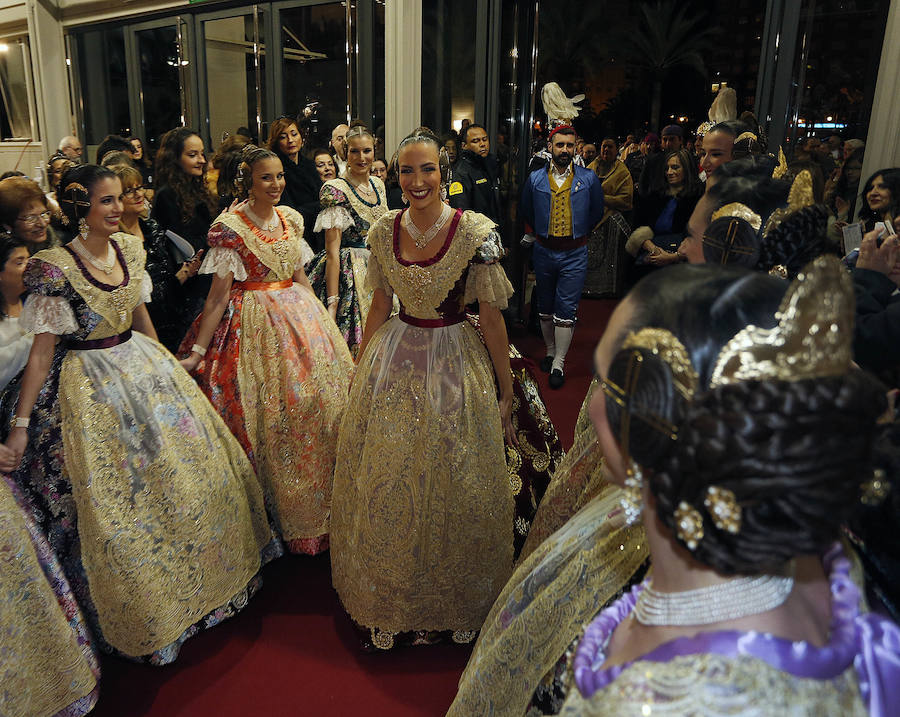 Fotos de la exaltación de la fallera mayor de Valencia, Raquel Alario