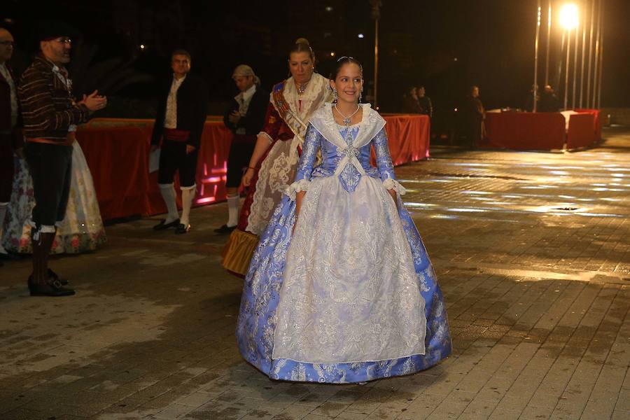 Fotos de la exaltación de la fallera mayor de Valencia, Raquel Alario