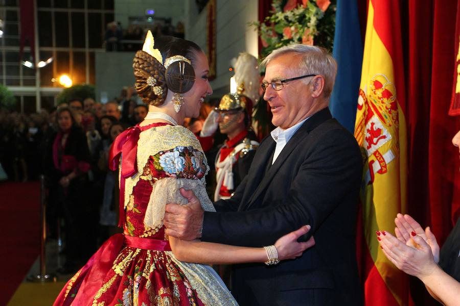 Fotos de la exaltación de la fallera mayor de Valencia, Raquel Alario