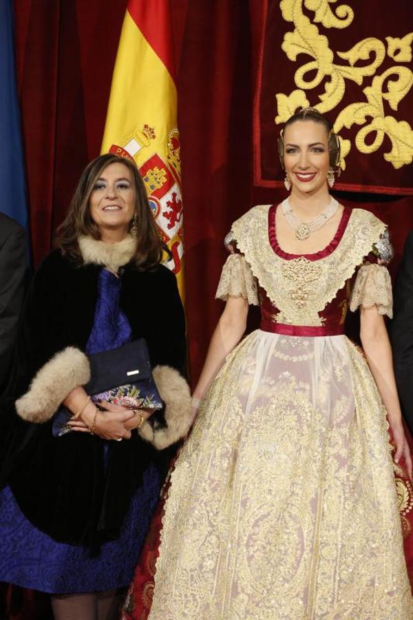 Fotos de la exaltación de la fallera mayor de Valencia, Raquel Alario