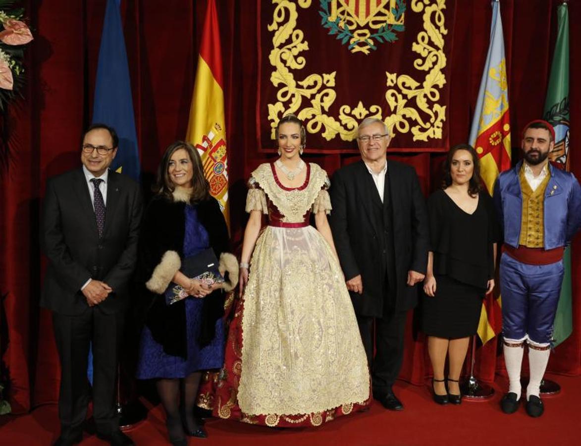 Fotos de la exaltación de la fallera mayor de Valencia, Raquel Alario