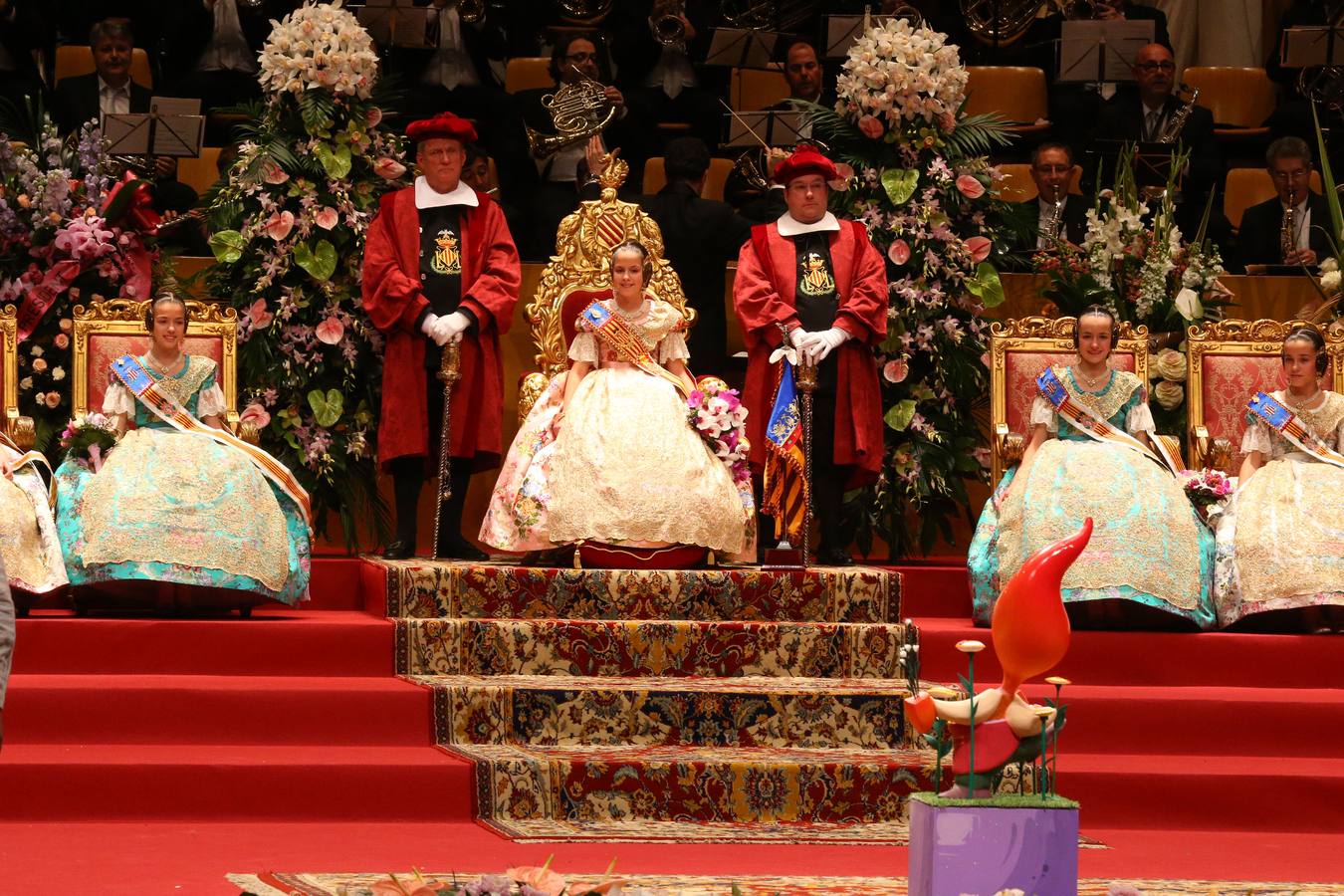 Fotos de la exaltación de la fallera mayor infantil de Valencia 2017