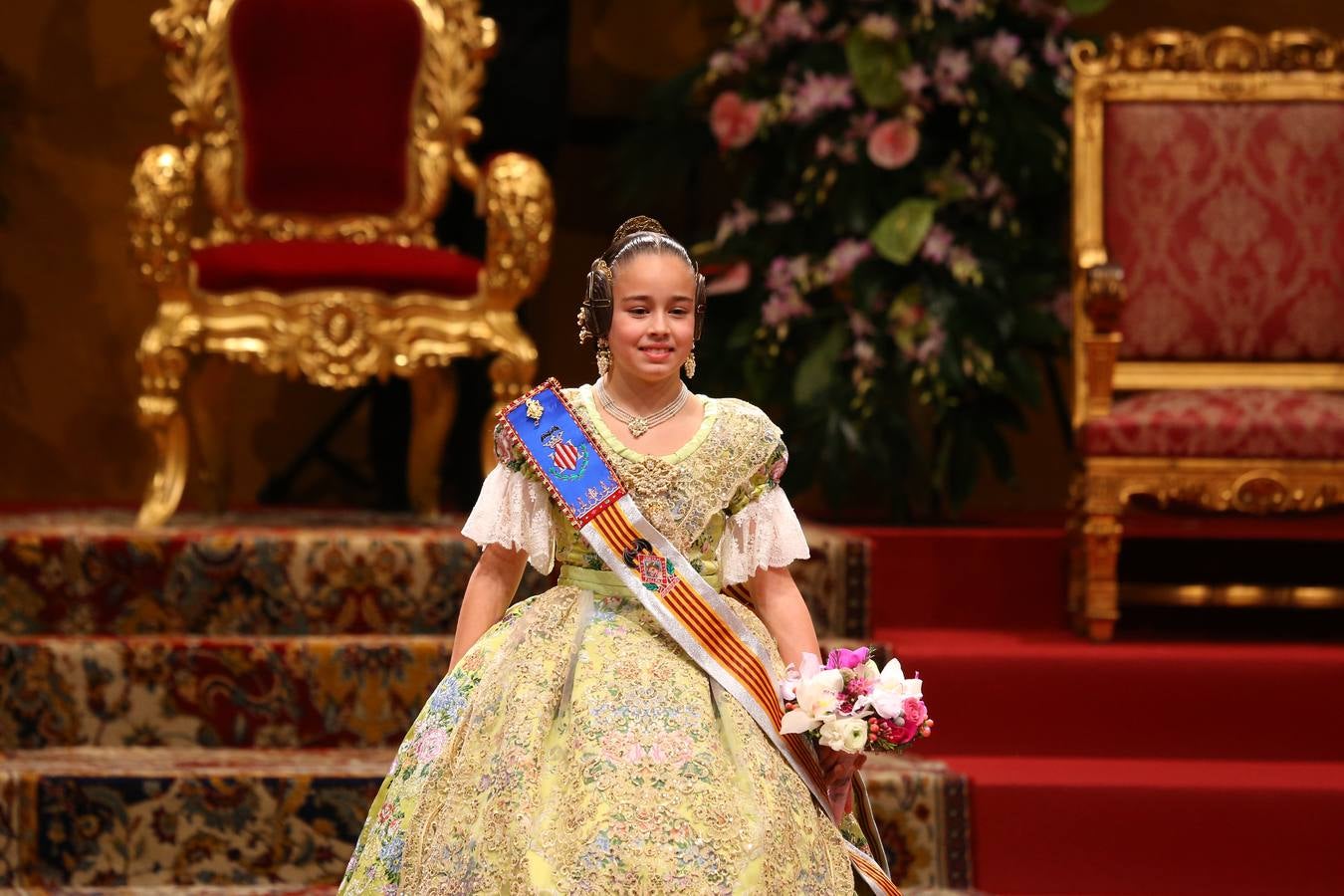 Fotos de la exaltación de la fallera mayor infantil de Valencia 2017