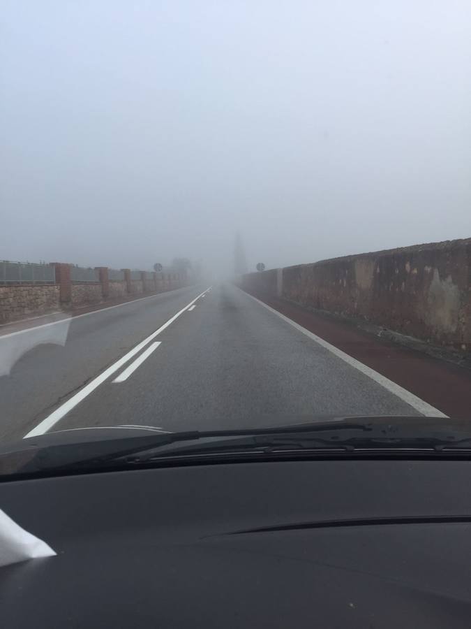 Niebla en Bétera.