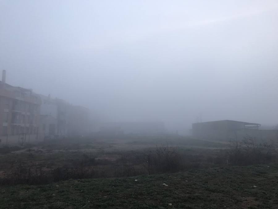 Niebla en Paiporta.