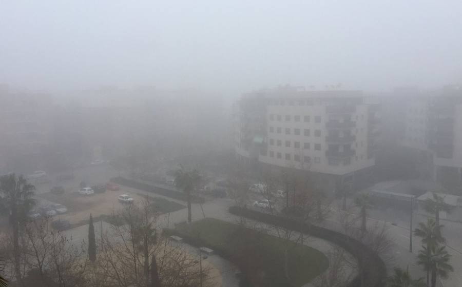 Niebla en Valencia.