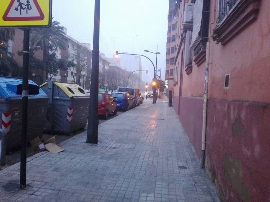 Niebla en Padre Ferris (Tendetes- Valencia).