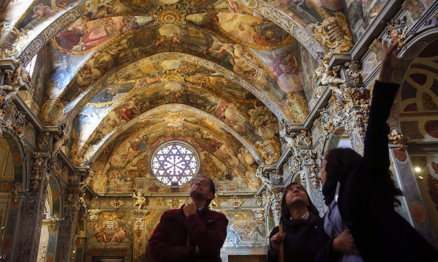 Fotos de los frescos de la Iglesia de San Nicolás