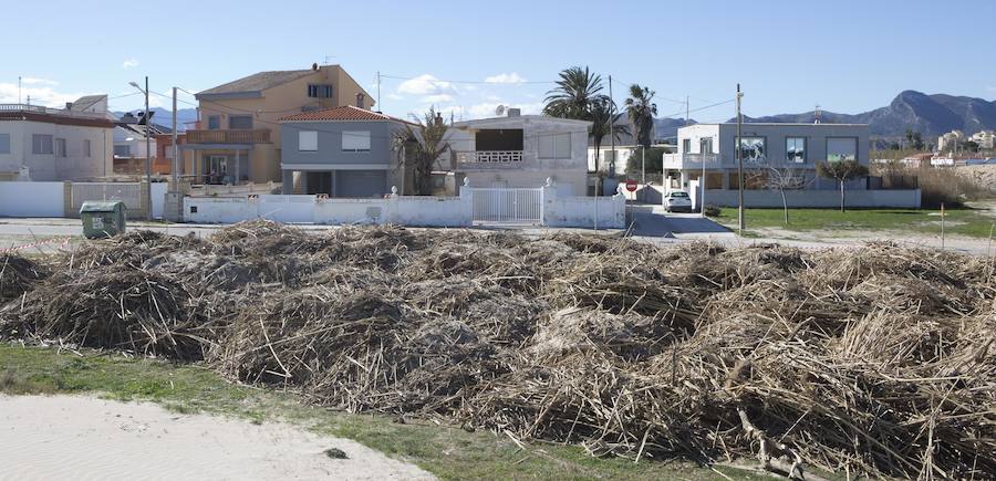 Fotos de los daños del temporal en las playas valencianas