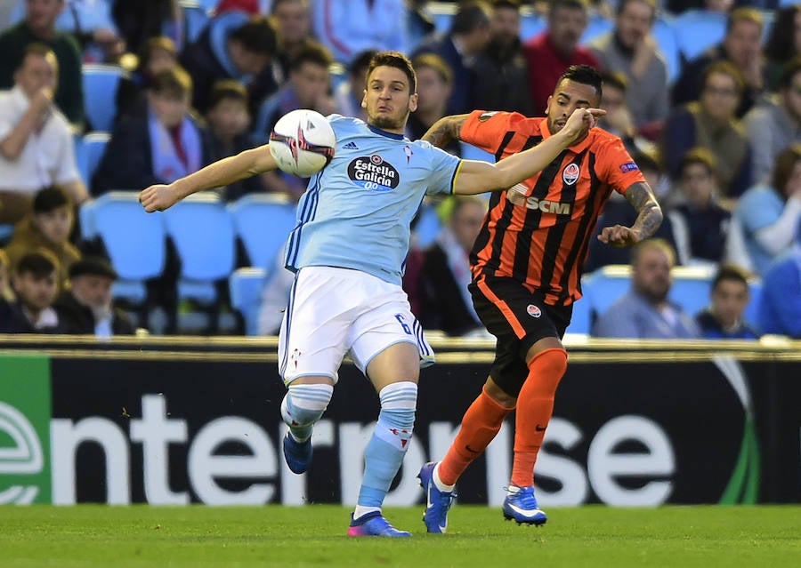 El Celta-Shakhtar, en imágenes