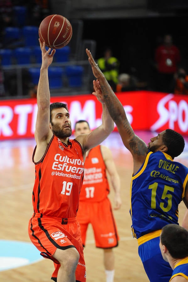 Fotos del Valenica Basket-Gran Canaria correspondiente a los cuartos de final de la Copa del Rey de Vitoria