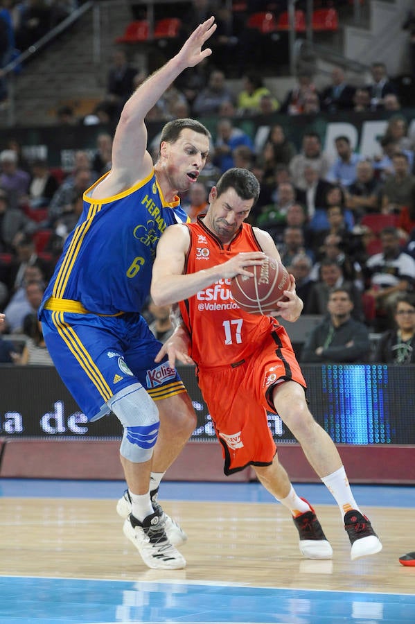 Fotos del Valenica Basket-Gran Canaria correspondiente a los cuartos de final de la Copa del Rey de Vitoria